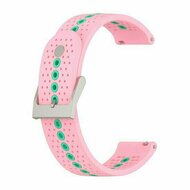 Dot Pattern Silikonarmband - Pink - Huawei Watch 4 (pro) / 3 (pro) / Ultimate