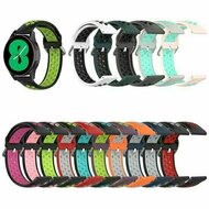 Silikon-Sportband mit Schnalle - Schwarz + Gr&uuml;n - Huawei Watch 4 (pro) / 3 (pro) / Ultimate