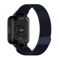 Milanaise Armband mit H&uuml;lle - Dunkelblau - Xiaomi Redmi Watch 2 (Lite)