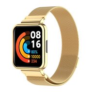 Milanaise Armband mit H&uuml;lle - Gold - Xiaomi Redmi Watch 2 (Lite)