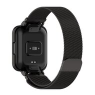 Milanaise Armband mit H&uuml;lle - Schwarz - Xiaomi Redmi Watch 2 (Lite)