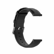 Klassisches Lederarmband - Schwarz - Samsung Galaxy Watch 5 (Pro) - 40mm / 44mm / 45mm
