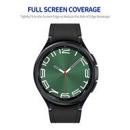 Displayschutzfolie - Tempered Glass - Geeignet f&uuml;r die Samsung Galaxy Watch 6 Classic - 47mm