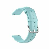 Klassisches Lederarmband - Blau - Samsung Galaxy Watch 6 Classic - 47mm &amp; 43mm