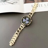 Huawei Watch GT 4 / GT 5 (41mm) &amp; GT 5 Pro (42mm) - Metallkettenarmband mit Schnellverschluss - Gold