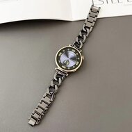 Huawei Watch GT 4 / GT 5 (41mm) &amp; GT 5 Pro (42mm) - Metallkettenarmband - Schwarz