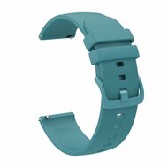Garmin Venu 3s / Vivoactive 4s / Venu 2s / Vivomove 3s / Forerunner 255s - Weiches Silikonband - Blau gr&uuml;n