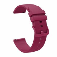 Garmin Venu 3s / Vivoactive 4s / Venu 2s / Vivomove 3s / Forerunner 255s - Weiches Silikonband - Weinrot
