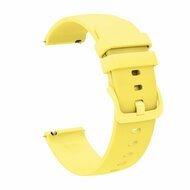 Garmin Venu 3s / Vivoactive 4s / Venu 2s / Vivomove 3s / Forerunner 255s - Weiches Silikonband - Gelb
