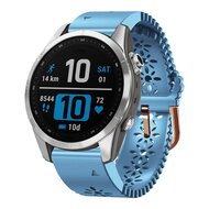 Blume Silikonband - Blau - Garmin Fenix 7s/6s/5s / Instinct 2s / Epix Pro Gen 2 (42mm)