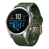 Blume Silikonband - Gr&uuml;n - Garmin Fenix 7s/6s/5s / Instinct 2s / Epix Pro Gen 2 (42mm)