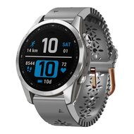 Blume Silikonband - Grau - Garmin Fenix 7s/6s/5s / Instinct 2s / Epix Pro Gen 2 (42mm)