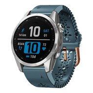 Blume Silikonband - Grau-Blau - Garmin Fenix 7s/6s/5s / Instinct 2s / Epix Pro Gen 2 (42mm)