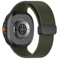 D-Schnalle Sportband - Armee gr&uuml;n - Samsung Galaxy Watch 8 - 40mm / 44mm