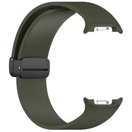 D-Schnalle Sportband - Armee gr&uuml;n - Samsung Galaxy Watch 8 - 40mm / 44mm