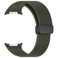 D-Schnalle Sportband - Armee gr&uuml;n - Samsung Galaxy Watch 8 - 40mm / 44mm