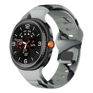 Wave Silikonarmband - Camouflage grau - Samsung Galaxy Watch 8 - 40mm / 44mm