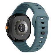Wave Silikonarmband - Grau-Blau - Samsung Galaxy Watch 8 - 40mm / 44mm