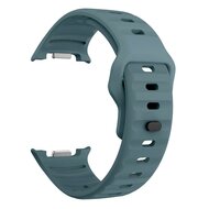 Wave Silikonarmband - Grau-Blau - Samsung Galaxy Watch 8 - 40mm / 44mm