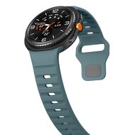 Wave Silikonarmband - Grau-Blau - Samsung Galaxy Watch 8 - 40mm / 44mm