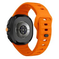 Wave Silikonarmband - Orange - Samsung Galaxy Watch 8 - 40mm / 44mm
