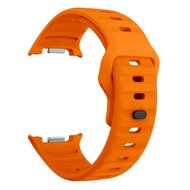 Wave Silikonarmband - Orange - Samsung Galaxy Watch 8 - 40mm / 44mm