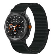 Sportloop Nylonband - Schwarz - Samsung Galaxy Watch 8 - 40mm / 44mm