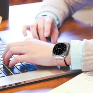 Klassisches Lederarmband - Rosa - Samsung Galaxy Watch 8 - 40mm / 44mm