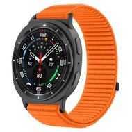 Nylon-Rippenband - Orange - Samsung Galaxy Watch 8 - 40mm / 44mm