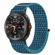 Sportloop Nylonband - Blau - Samsung Galaxy Watch 8 Classic - 46mm