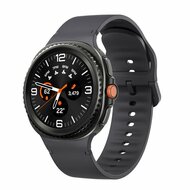 Weiches Silikonband - Gr&ouml;&szlig;e: M/L - Dunkelgrau - Samsung Galaxy Watch 8 Classic - 46mm