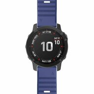 Silikonarmband - Dunkelblau - Garmin Epix Gen 2 (47mm) / MARQ / Quatix 7/6/5