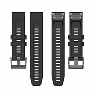 Silikon-Sportarmband - Schwarz - Garmin Tactix 8 - 51mm