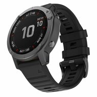 Silikonband - Schwarz - Garmin Tactix 8 - 51mm