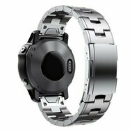 Titan-Gliederarmband - Silber - Garmin Tactix 8 - 51mm
