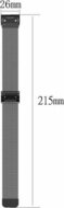 Milanaise Armband -Silber - Garmin Tactix 8 - 51mm