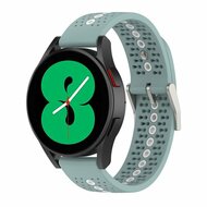 Garmin Vivoactive 6 / Vivoactive 5 / Vivoactive 3 - Dot Pattern Armband - Gr&uuml;n Blau