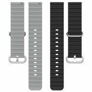 Garmin Vivoactive 6 / Vivoactive 5 / Vivoactive 3 - Ocean Style Armband - Schwarz/Grau