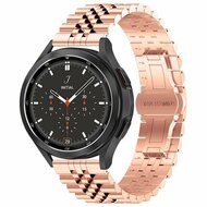 Stahlband - Ros&eacute;gold - Xiaomi Redmi Watch 5 Active / Redmi Watch 5 Lite
