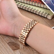 Stahlband - Ros&eacute;gold - Xiaomi Redmi Watch 5 Active / Redmi Watch 5 Lite