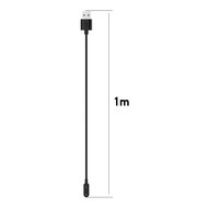 Ladeger&auml;t / Ladekabel - Geeignet f&uuml;r Huawei Watch Fit 4 / 3 / 2 / 1 / Fit New / Fit Mini - Huawei Honor Band - Huawei Band 9 / 8 / 7 / 6 - USB-Anschluss - 1 Meter - Schwarz