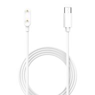 Ladeger&auml;t / Ladekabel - Geeignet f&uuml;r Huawei Watch Fit 4 / 3 / 2 / 1 / Fit New / Fit Mini - Huawei Honor Band - Huawei Band 9 / 8 / 7 / 6 - USB-C-Anschluss - 1 Meter - Wei&szlig;