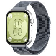 Milanaise Armband - Grau - Huawei Watch Fit 3 / Fit 4