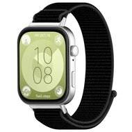 Sport Loop Nylonband - Schwarz - Huawei Watch Fit 3 / Fit 4