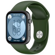 Silikon-Sportband - Dunkelgr&uuml;n - Huawei Watch Fit 3 / Fit 4