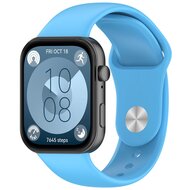 Silikon-Sportband - Hellblau - Huawei Watch Fit 3 / Fit 4