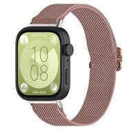 Elastisches Nylonband - Altrosa - Huawei Watch Fit 3 / Fit 4