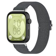 Elastisches Nylonband - Grau - Huawei Watch Fit 3 / Fit 4