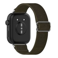 Elastisches Nylonband - Dunkelgr&uuml;n - Huawei Watch Fit 3 / Fit 4
