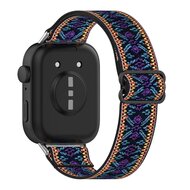 Elastisches Nylonband - Bohemian blau - Huawei Watch Fit 3 / Fit 4